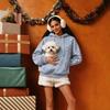 Pet Pocket Hoodie Sweatshirt Unisex Pullover Streetwear