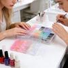 24-Grid Flat Back Resin Pearls for Nail Art with Long Lasting Shine and Colorful Nail Decorations