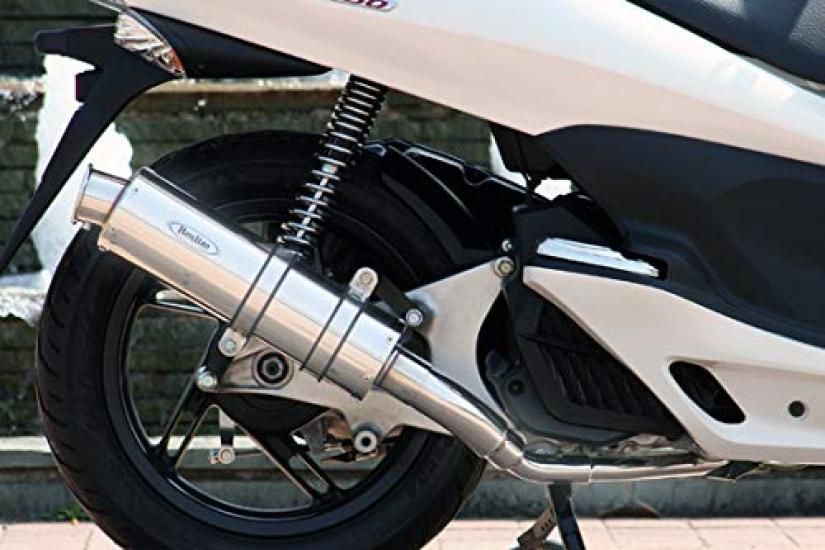 Realize Muffler 22Racing SUS PCX125 Late 4-stroke (stainless Steel) [HONDA (esp) (JF28 Model)] 327-009-00