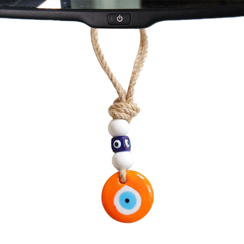 Devil Blue Eyes Car Pendant Turkish Blue Evil Eye Pendant Turkish Blue Evil Eye Pendant Evil Eye Charm Lucky Car Interior