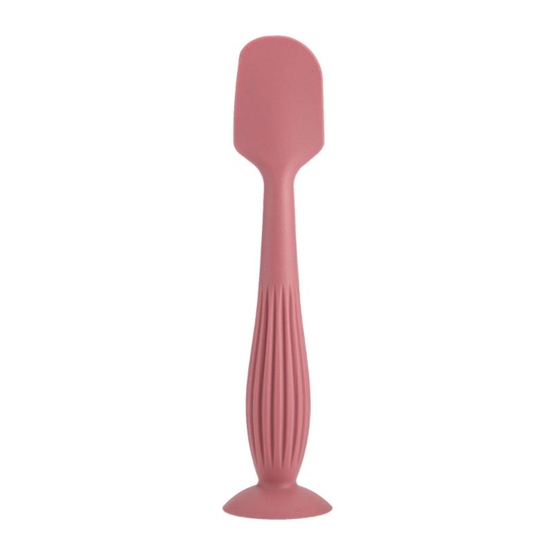 Snadno čistitelný aplikátor krému na opruzeniny pro miminka, silikonová škrabka, špachtle pro péči o zadeček se sací základnou pro postavení