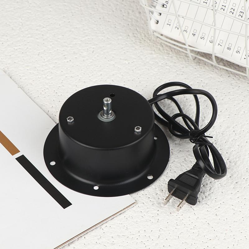 1.5 Rpm 2.5 Rpm Rotating Motor Black 220V Mirror Ball Motor With Plug Ball Hanging Glass Mirror Motor Dj Ktv Party Light