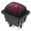 1 Adet 30A/250V 6Pin Su Geçirmez Otomatik Tekne Geçiş Anahtarı Ledli 12V 220V