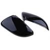 Rhyming Gloss Black Rearview Mirror Cover For VW GOLF 6 MK6 GTI R GTD 2008-2013 Side Wing Mirror Cap Replacement Car Accessories