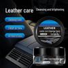 Genuine Leather Seat Care Cream - Powerful Stain Removal & Multifunctional Interior Cleaning and Maintenance Oil