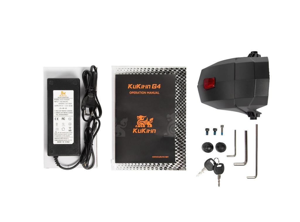 Electric Scooter KuKirin G4 2025 Version 2000W Motor 60V20AH Battery Max Speed 70km/h Max Range 75km Dual Disc Brakes 11" Tires