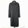 Sukipio Cashmere Blend Stand Collar Wool Coat Outerwear Men 3L Black Center Vent(USED)