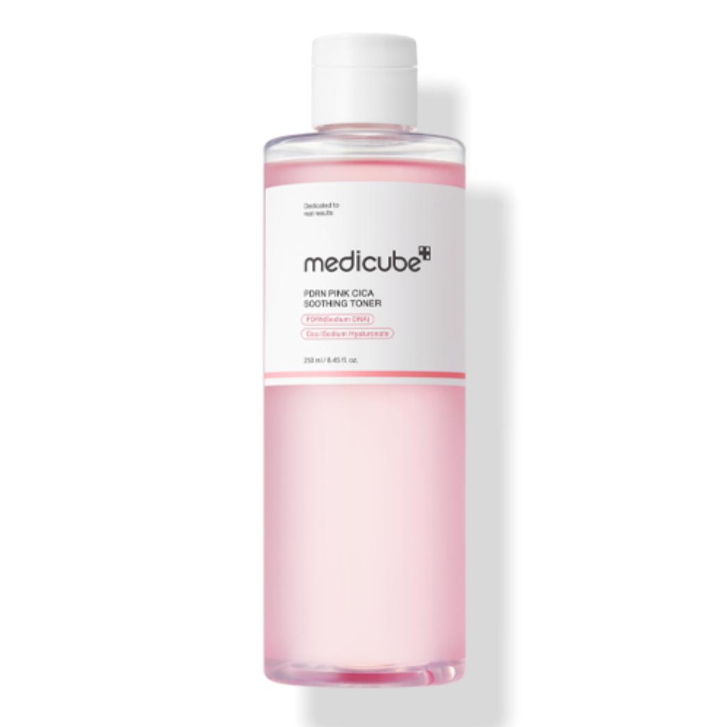 

Medicube PDRN Pink Cica Soothing Toner 250ml - Calming Sensitive Skin Care, Korean 250ml