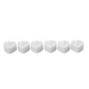 12Pcs LED Tea Lights Heart Shaped Flameless Battery Operated Electronic Fake Candles Wedding Party