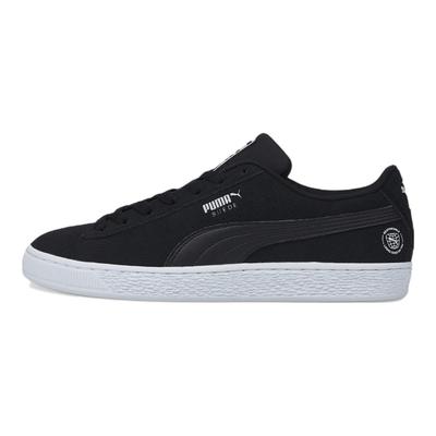 Camurça Re:Estilo Tênis Unissex Preto Branco 383338-02