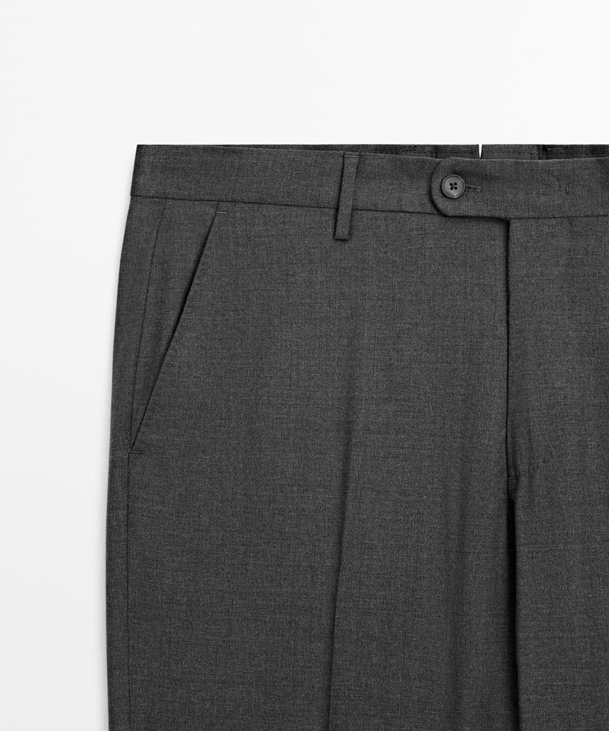 Masimodutti Cold Wool Suit Pants