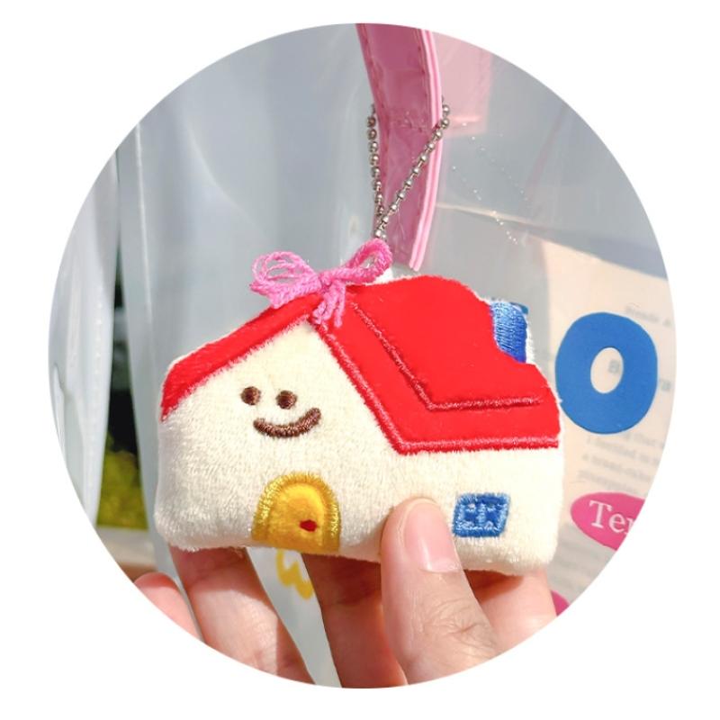 Jelly Beach Bag Waterproof Kawaii Print Pvc Storage Bag Transparent Travel Handbag Shoulder Bag Shopping Bag With Cute Pendant