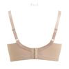 Wacoal Simple Smaller Bra Large Underbust Qui BRB452, 3/4 Cup, DEF, Size, (BE-Beige, F100)