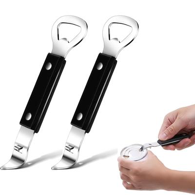 2pcs 2 In 1 Can Punch Opener for Camping and Traveling Drink Beer and Drinks