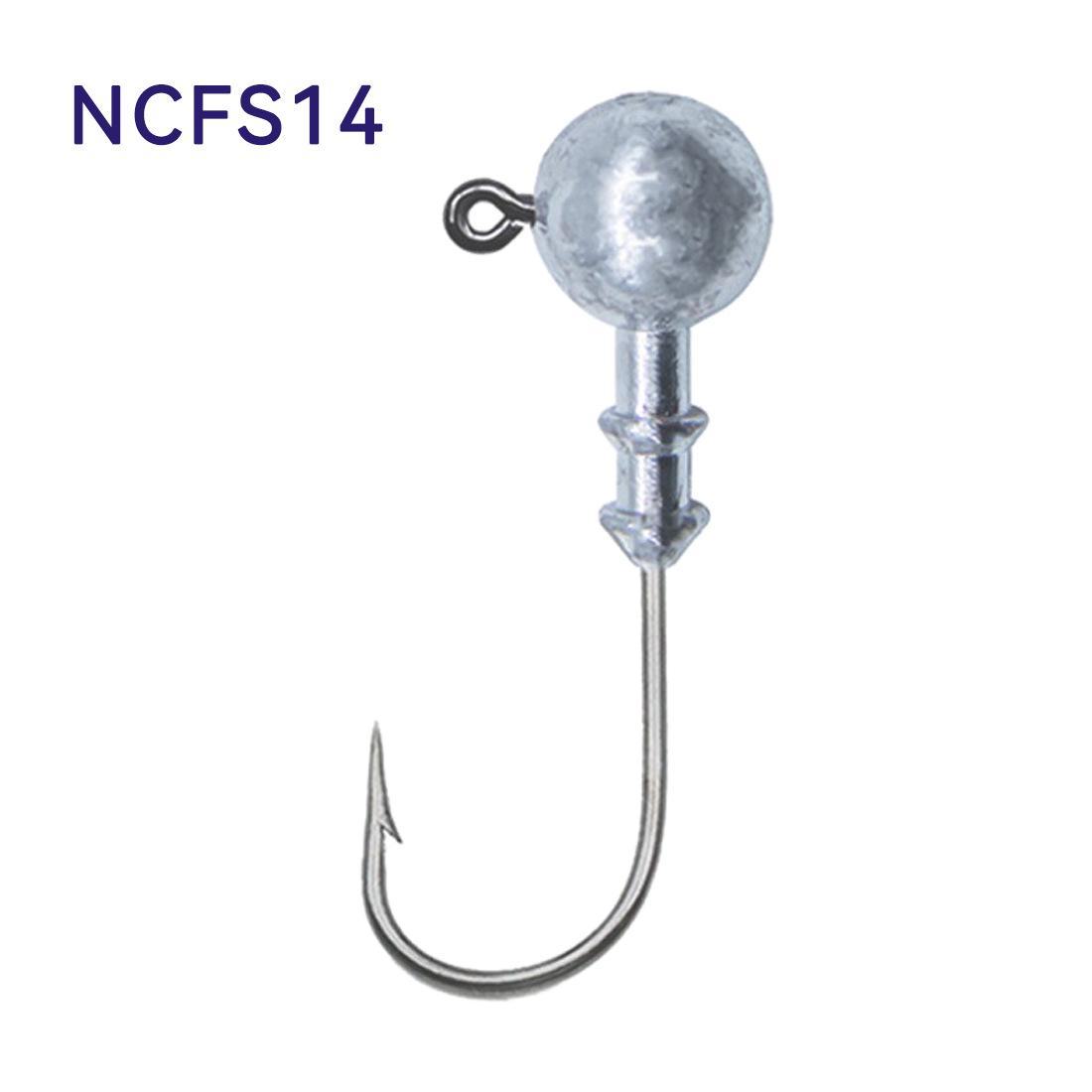 

2X усиленный крючок для червя из высокоуглеродистой стали с мягкой наживкой и противоскользящей конструкцией 3.5 g, 10 pieces