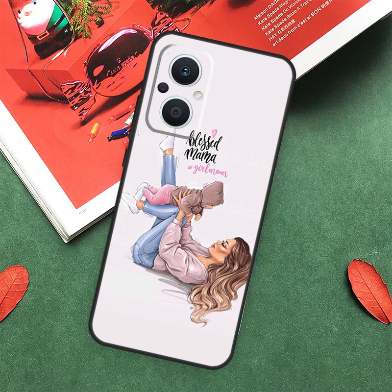 Baby Mom Daughter Girl Son Dad Case For OPPO Reno 14F 13F 12F 11F 12 13 14 10 Pro 7 8 Lite OPPO Find X5 X6 X8 X9 Pro Cover