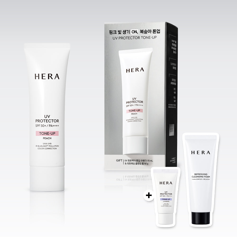 HERA UV Protector Tone Up Peach 50ml SPF50+ PA4+ UV Tone-up Peach