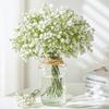 10pcs Artificial Baby Breath Flowers Fake Gypsophila Bouquet for Wedding Party Home Decoration Bride's Bouquet DIY Accessories