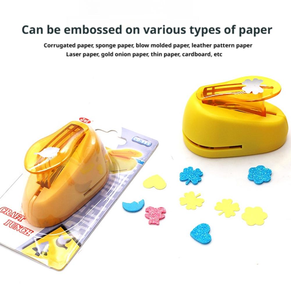 Four-leaf Clover Shaped 7*4.6cm Mini Scrapbook Punches DIY Eva Foam Paper Cutter Craft Hole Puncher Hot Sale Handmade Tool