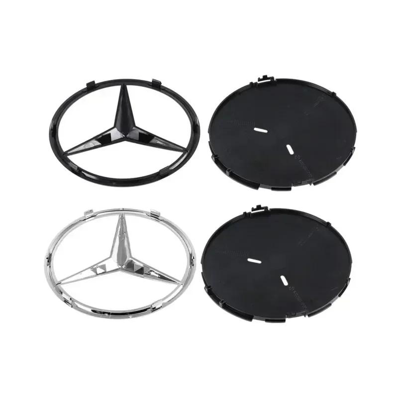 For Benz W2063D 185MM 205MM Front Grille Star Logo Emblem Badge Auto Accessories For Mercedes-Benz C/B/E Class W206 W253 W213 GLC GLE V Class