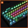 Xiaomi 115 Keys OEM Profile Double Shot Clear Keycaps Full Transparent Colorful PC Key Caps for MX Switches Gaming Mechanical Keyboard