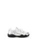 Yuanlitong platform sneakers 2025 spring new color matching soft-soled dad shoes women's silver breathable soft leather women's shoes