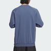Adidas Fustl Sweatshirt With Sleeve Print Men Sweatshirt Gray Blue IM9085