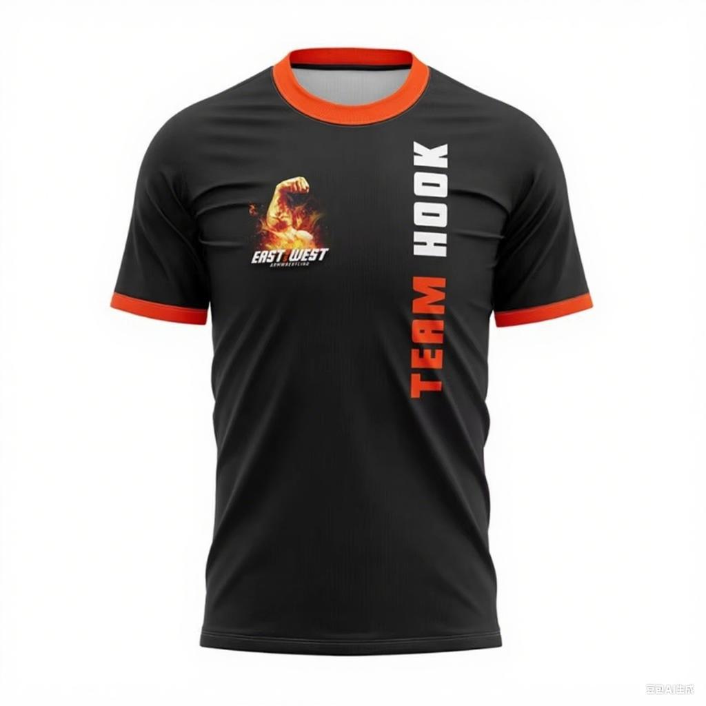 Venta Caliente Este Contra Oeste 17 Camiseta de Entrenamiento de Lucha de Brazos Equipo de Muñeca Entusiastas Entrenamiento Fitness Camiseta de Día de Partido Tops de Fitness para Hombre