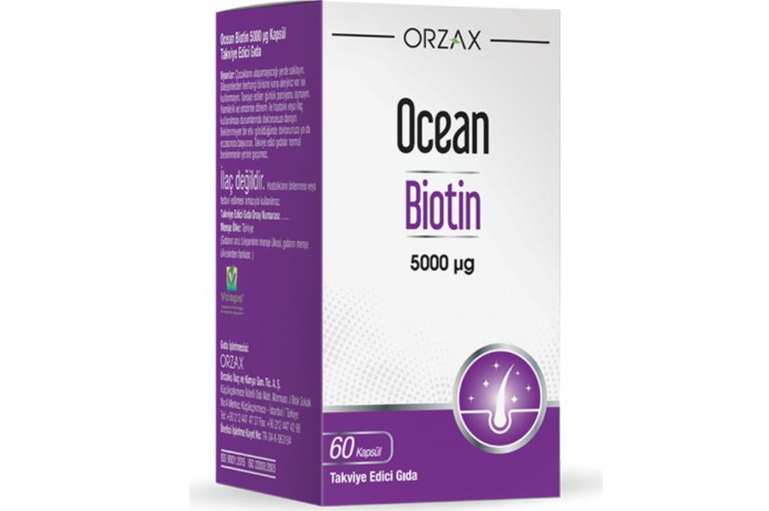 

Ocean Ocean Biotin 5000 мкг 60 капсул