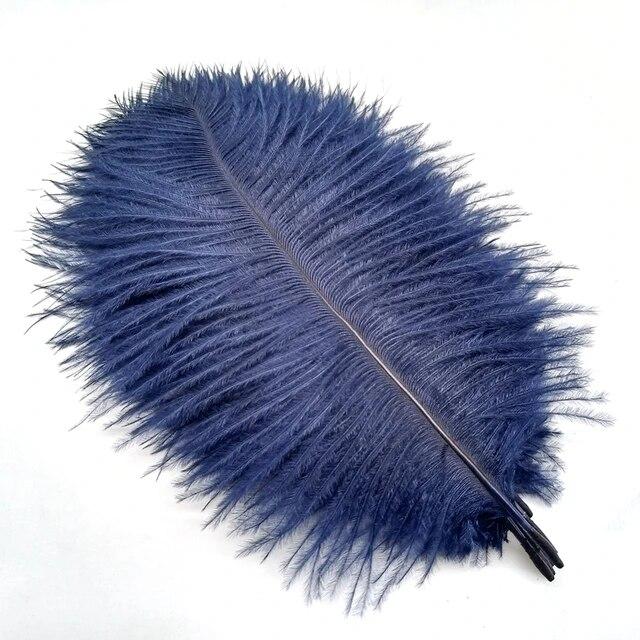 10Pcs Ostrich Feathers Decorative Vase Pluma Wedding Table Centerpieces Carnival Accessories DIY Creative Leisure Craft Supplies