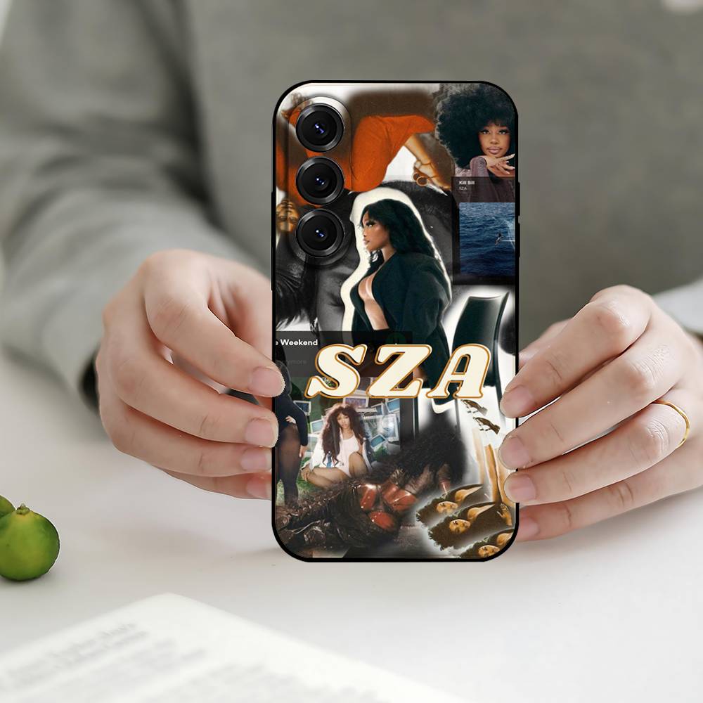 

Singer S-SZA SOS Phone Case For Samsung Galaxy S21 S22 S23 S24ULTRA S25ULTRA FE Ultra Plus5G A52S Soft Cover S25ULTRA-1