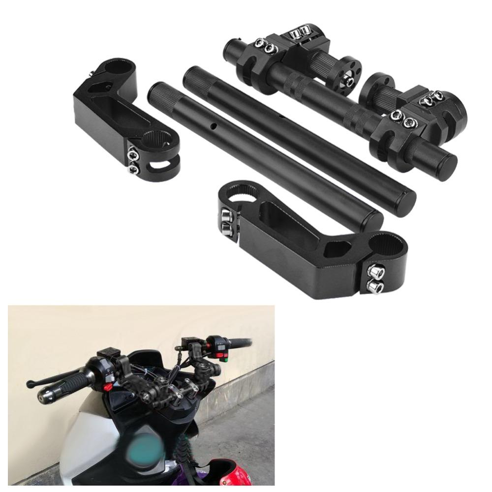 Multi-Angle Swivel Adjustable Handlebar Assembly For Motorcycle Customization