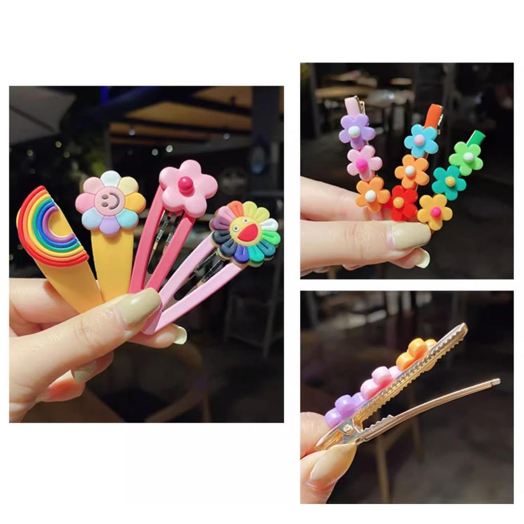 28-Piece Deluxe Hair Clip Set for Girls, Kids and Girls. Hair Ties, Hair Accessories, Hair Bands, Hair Ties, Stylish Hair Ornaments, Colorful and