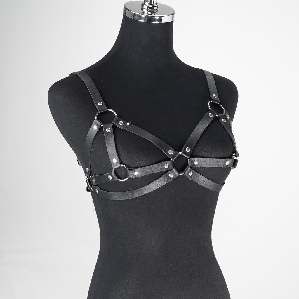 Women'S Sexy Body Straps Gothic Shapewear Corset Chest Straps Suspenders Holiday Gifts Carnival Equipment Clothing Accessories