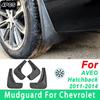 For Chevrolet AVEO Hatchback 2011-2014 Automotive Tire Mudguard Waterproof Prevent Mud Splashing Car Mud Flaps 4pcs Accessories