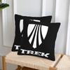 Trek Bike Logo 2 pcs Square Pillowcase Pillow Cover Cushion Zip Decorative Comfort Throw Pillow for Home Car
