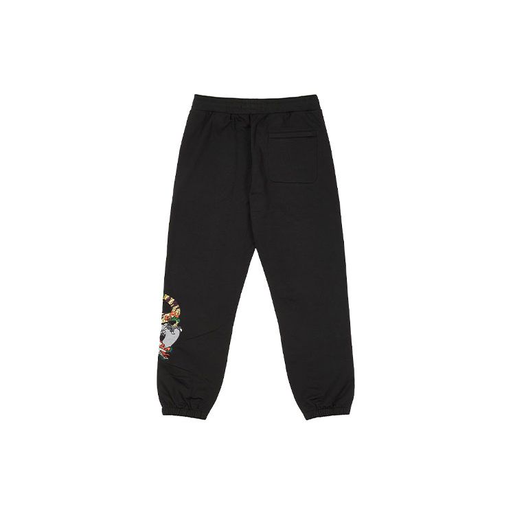 Palace Dragon Sweatpants Black Men Bottoms P23JG068
