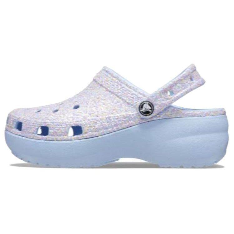 Crocs Eva Breathable Clogs Women Footwear Blue Purple 207241-4NT 36-37