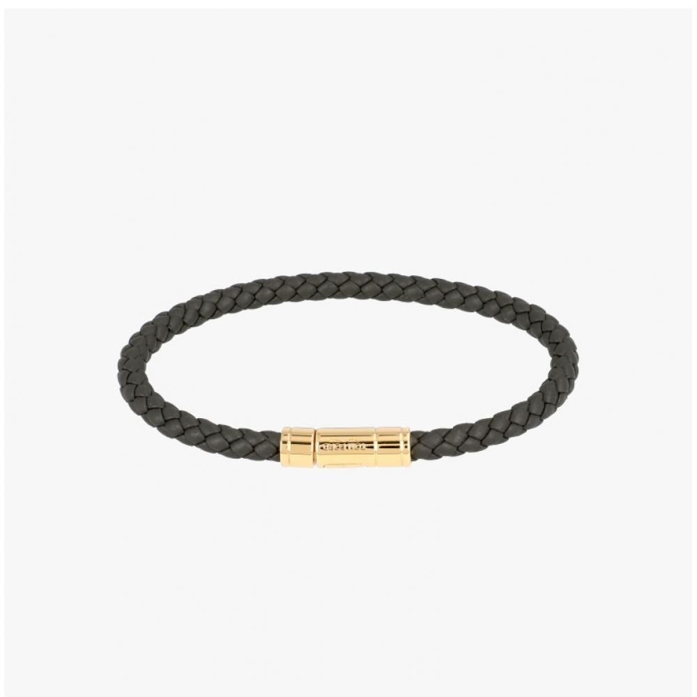 Tom Ford Braid Leather Bracelet Gbz Jm026 Ale009g