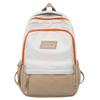 Nylon Simple Modern Lightweight Backpack With Adjustable Straps For Daily Use