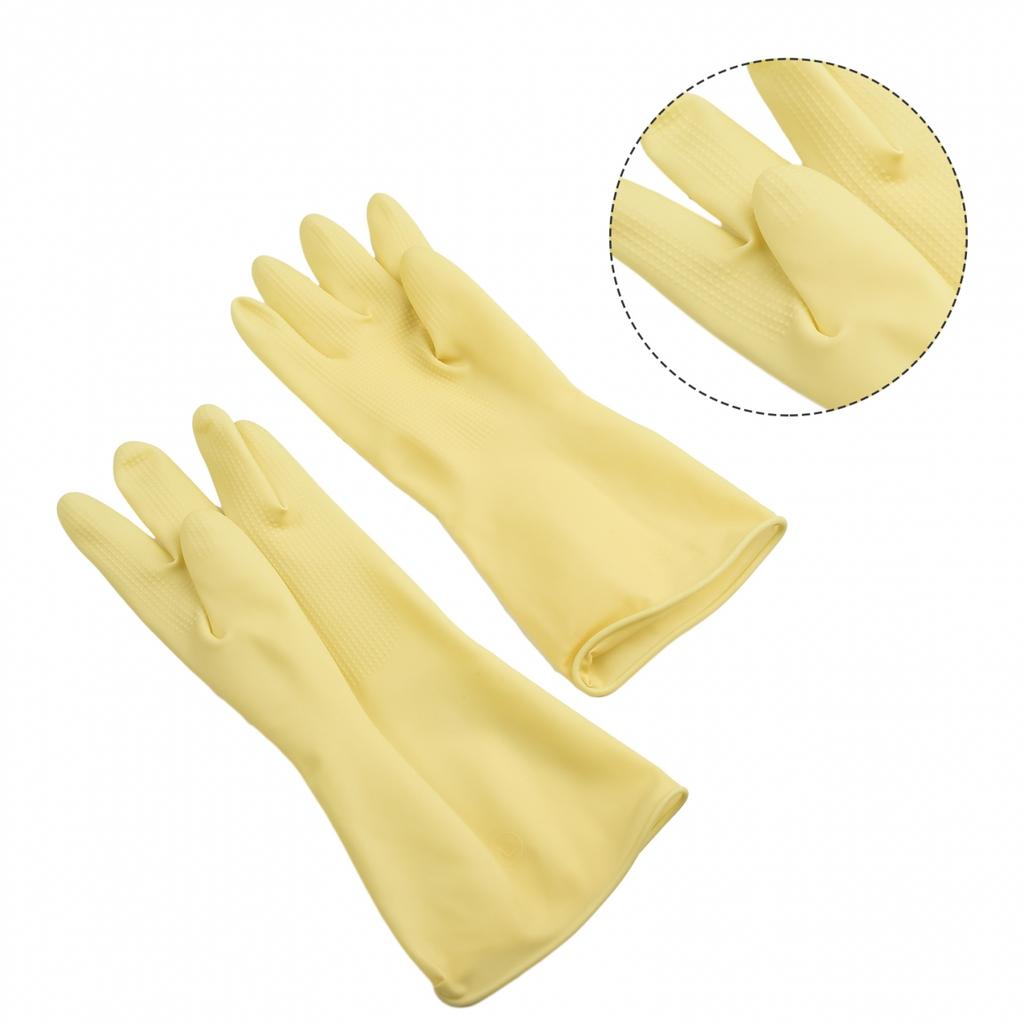 Yellow Industrial Gloves 32cm/13in Alkali Anti-acid Large