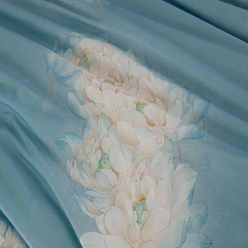 

Mengjie Ruimeng Printed Washable Summer Quilt Set with Pillow Cores