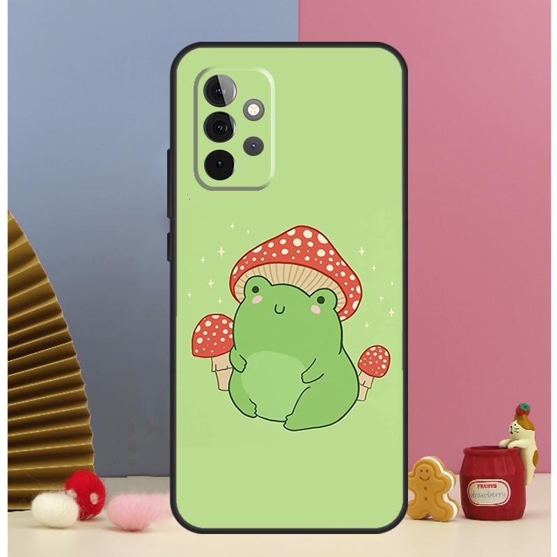 Cottagecore Frog Mushroom Aesthetic Cover For Samsung Galaxy A53 A33 A52 A32 A22 A12 A13 A23 A51 A71 A14 A34 A54 A15 A25 Case