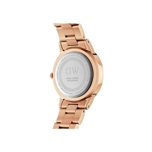 [Official Shop/2-Year Warranty/Authentic Import] Daniel Wellington DW Men's Iconic Link 40mm Watch, Stylish and Popular for Business, Available in Bla