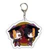 Anime Demon Slayer Acrylic Keychain Transparent Anime Pendant Accessories Merchandise Present designed for Fans Collection Cosplay