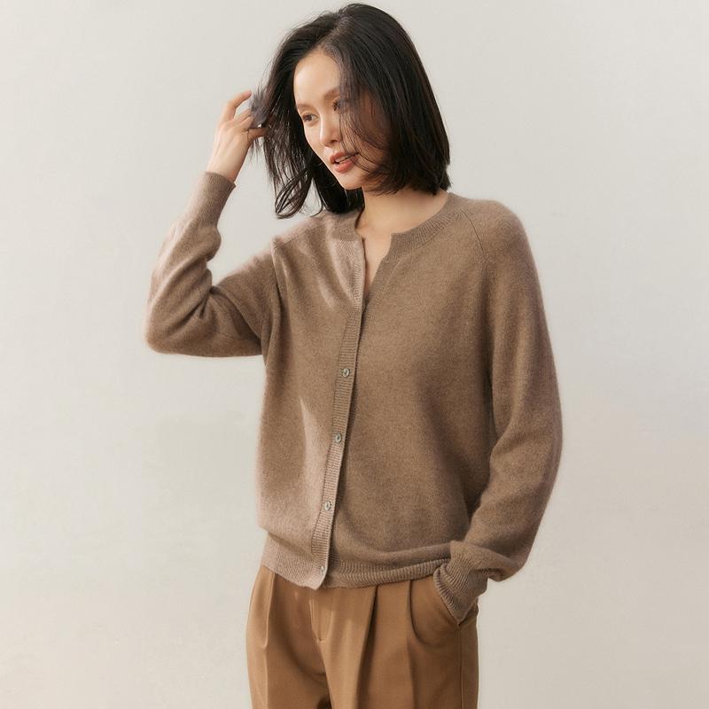 Qinghe 100% Pure Cashmere Women's Sweater - Ultra Soft Luxury Winter Pullover