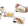 Dumpling & Vinegar Dish: Elegant Shrimp Plate for Children's Breakfast