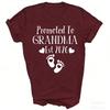Funy Shirts Grandma Est 2026 Unisex Shirt Gift Simple Letters Graphic Tshirts Commuter Allmatch Casual Tops Tee Shirt Short Tee