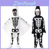 Halloween Costume For Kids Unique Skull Cosplay Outfit For Parties And Performances