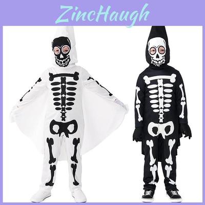 Halloween Costume For Kids Unique Skull Cosplay Outfit For Parties And Performances